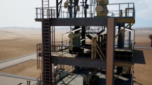 ساخت تیزر انیمیشنی برای پالایشگاه نفت